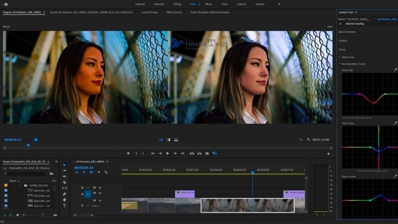 Chi tiết Kỹ thuật của Adobe Premiere Pro CC 2020