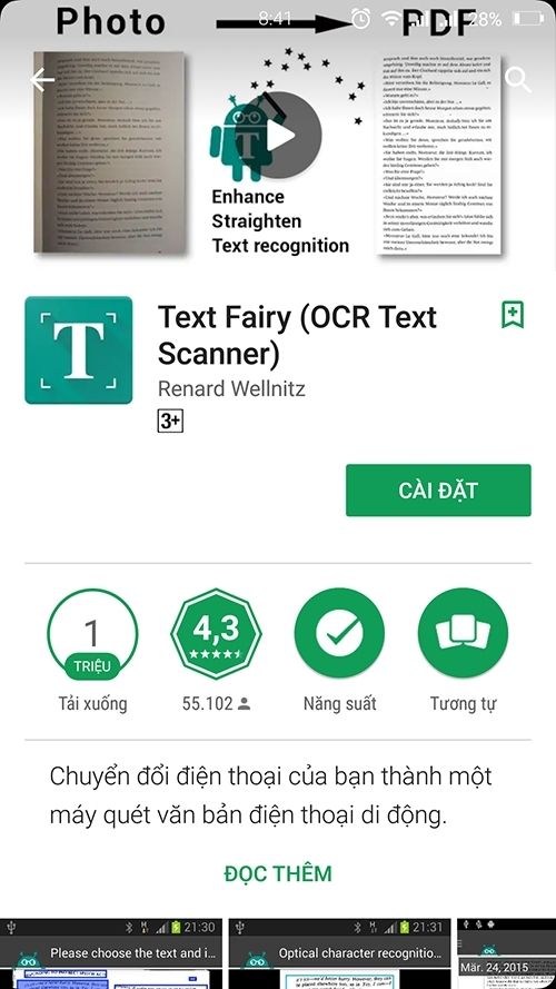 Sử dụng phần mềm Text Fairy để chuyển đổi file ảnh sang word