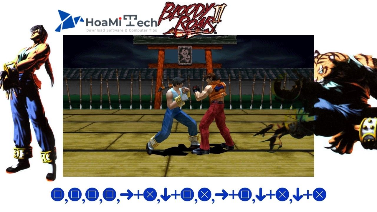 Cách thiết lập phím Đấu Trường Thú 2,3,4,5 – Bloody Roar cho PC 07/2022