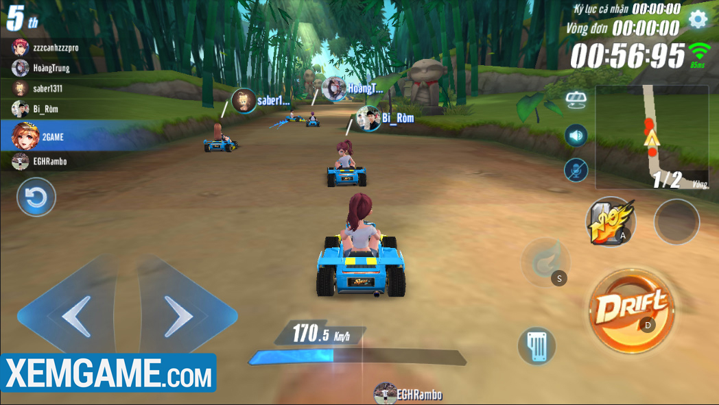 Gameplay của ZingSpeed Mobile 