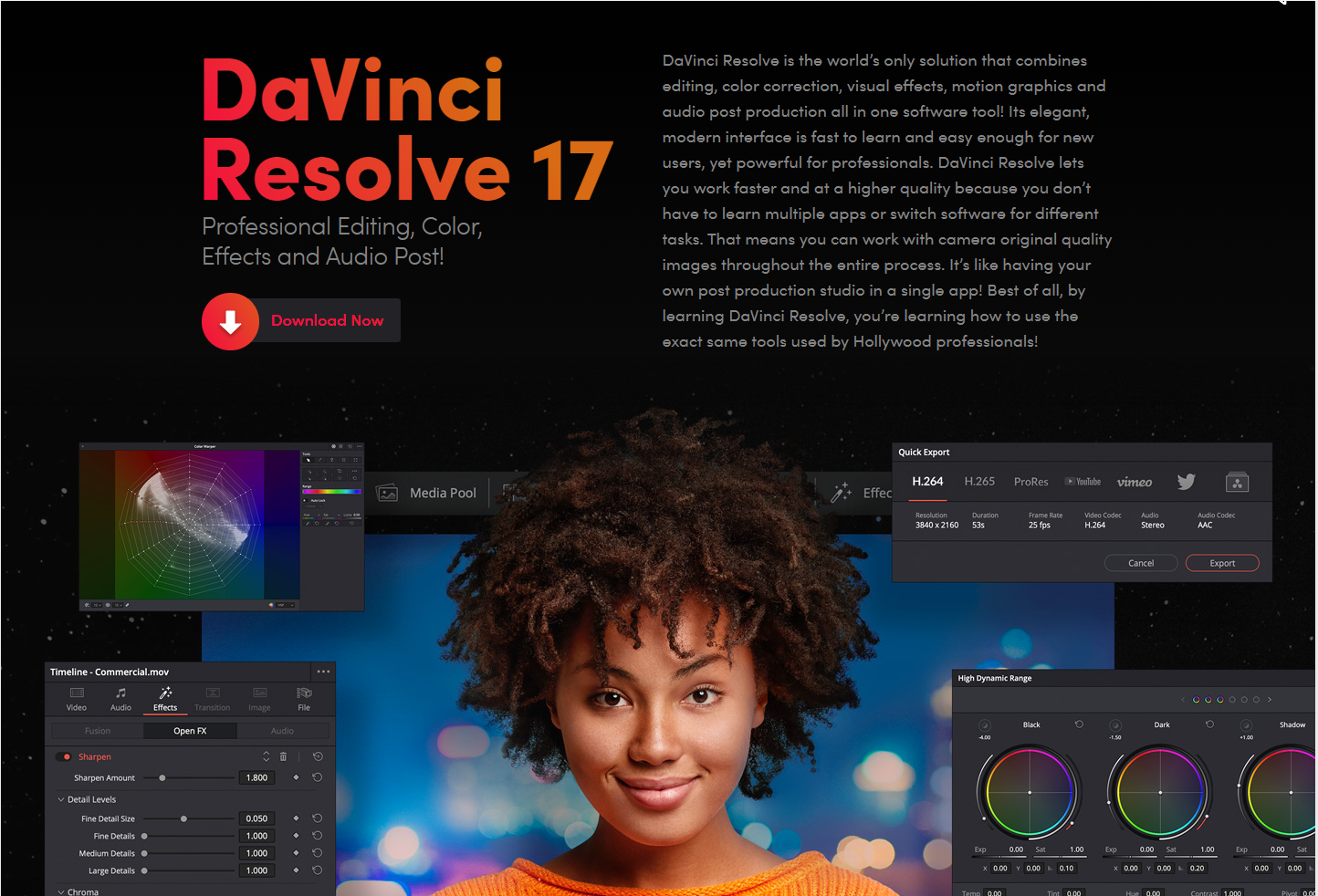 davinci resolve 14 video noise reduction