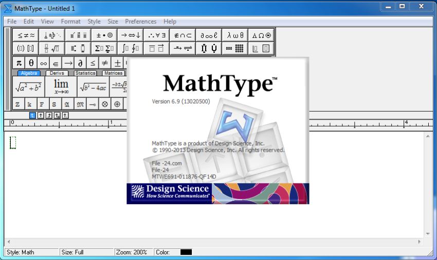 Những tính năng nổi bật của MathType 6.9