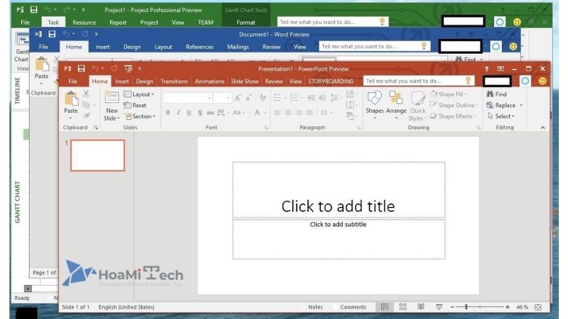 Các tính năng chính của Microsoft Office 2016