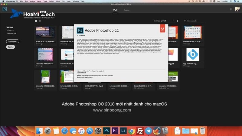 Tính năng mới trong Adobe Photoshop CC 2018