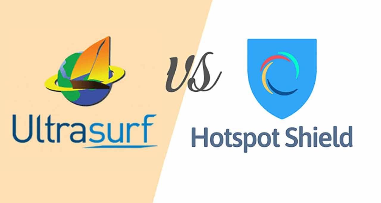 So sánh Hotspot Shield và Ultrasurf