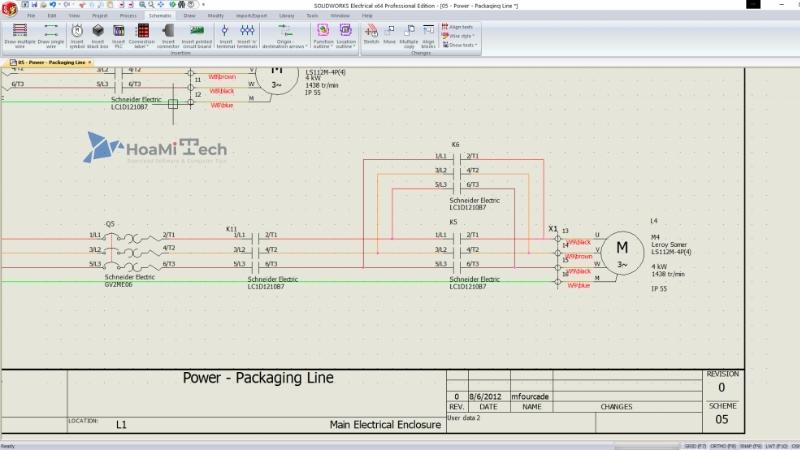SolidWorks Electrical Schematic