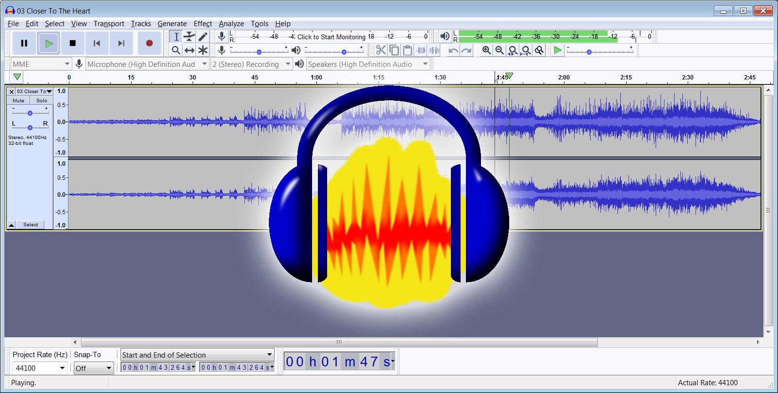 Audacity - Phần mềm ghi âm, chỉnh sửa âm thanh