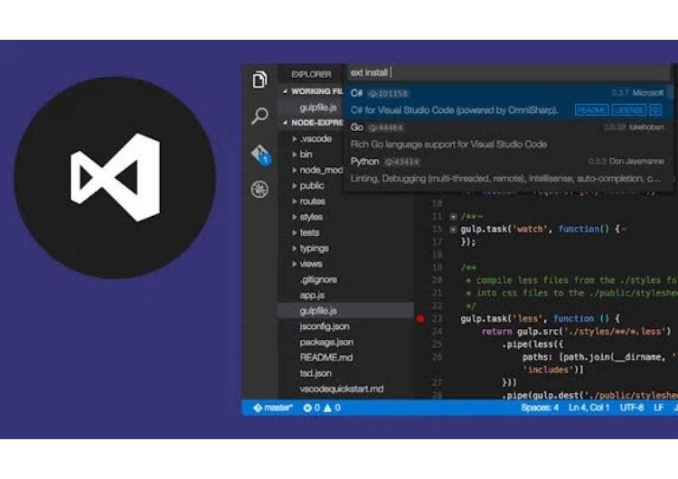Các tính năng chính của Visual Studio