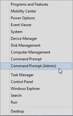 Chọn Command Prompt