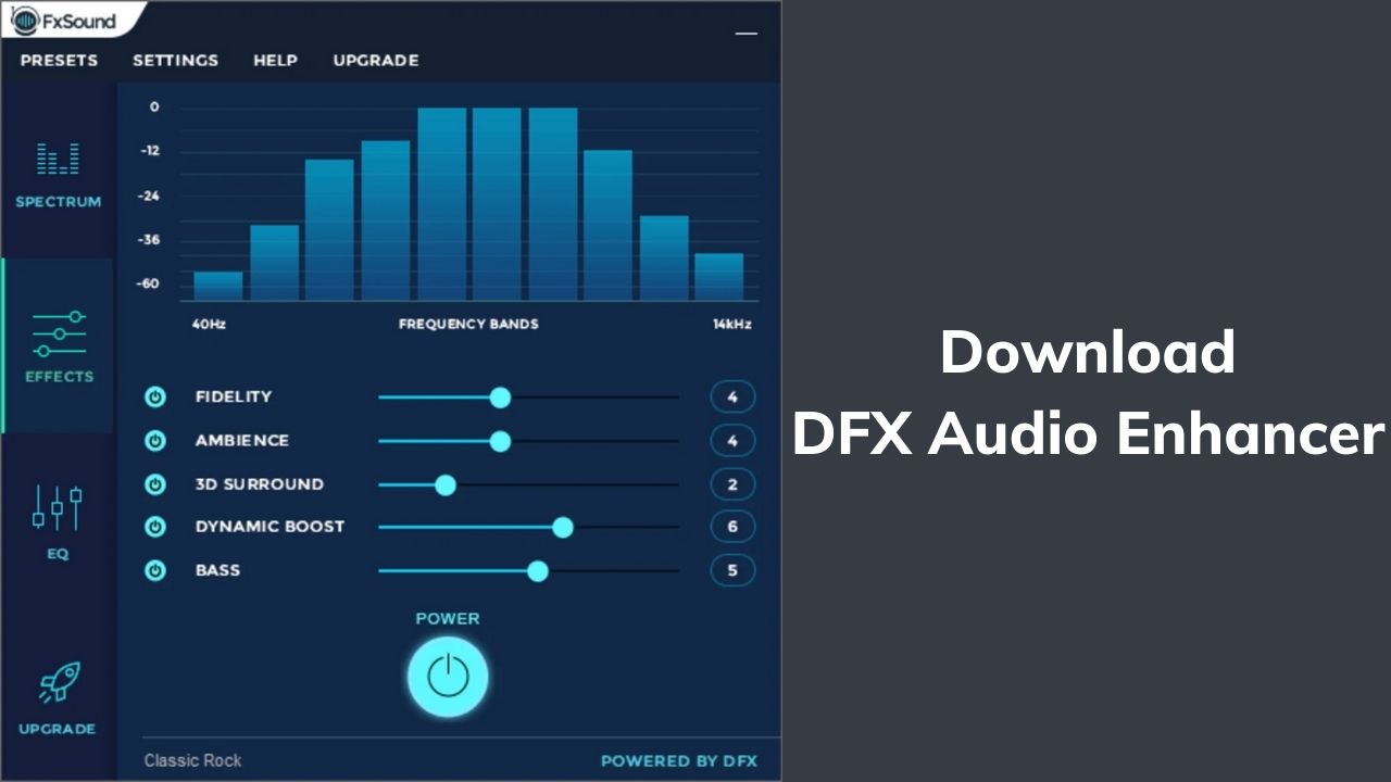 Download DFX Audio Enhancer - PHẦN MỀM - Hoamitech.com