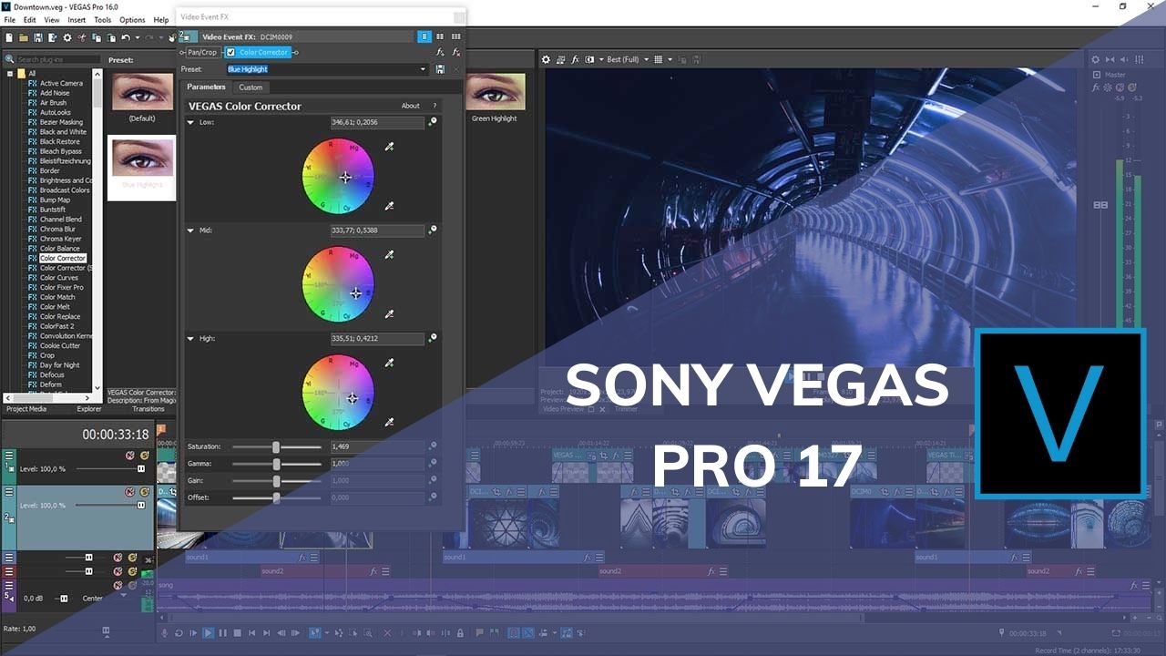 Giới thiệu về Sony Vegas Pro