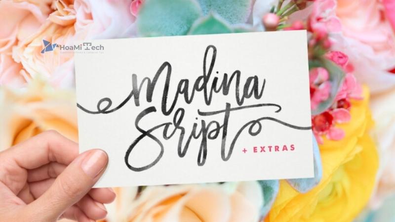 Madina Script Font