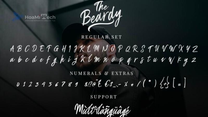 The Beardy Font
