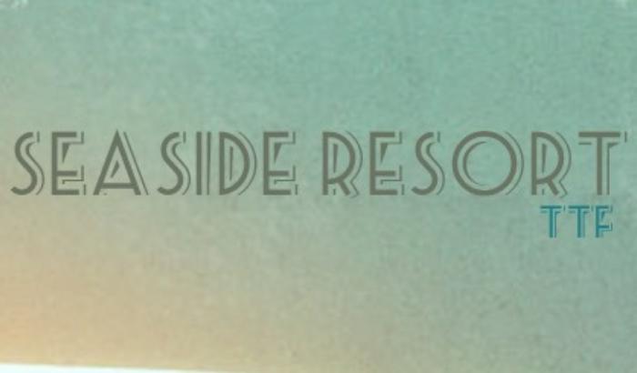 Seaside Resort Font