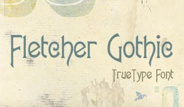 Fletcher Gothic Font