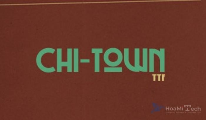 Chi-Town Font