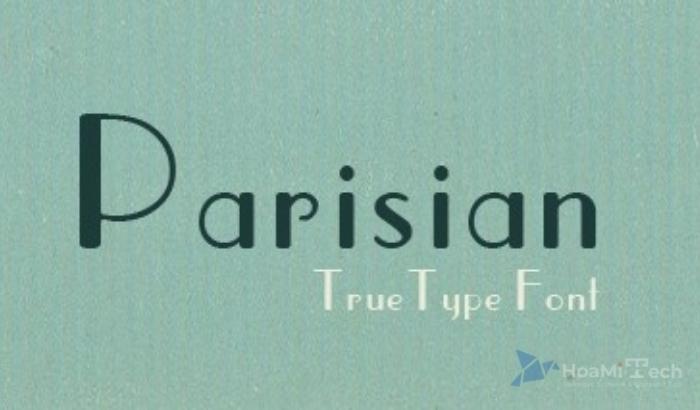 Parisian Font