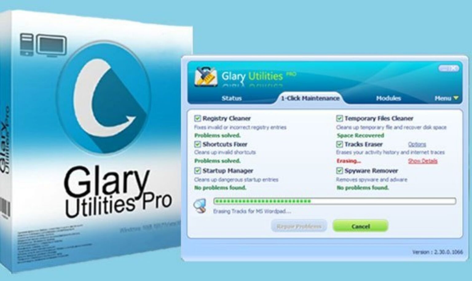 Glary Utilities Pro 6.2.0.5 downloading