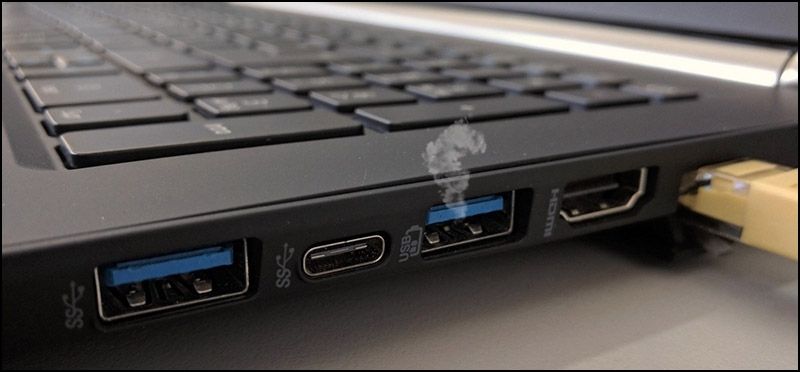 Máy tính không nhận usb vì USB hoặc cổng USB bị lỗi