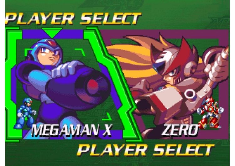 Nhân vật chính trong game Megaman X4