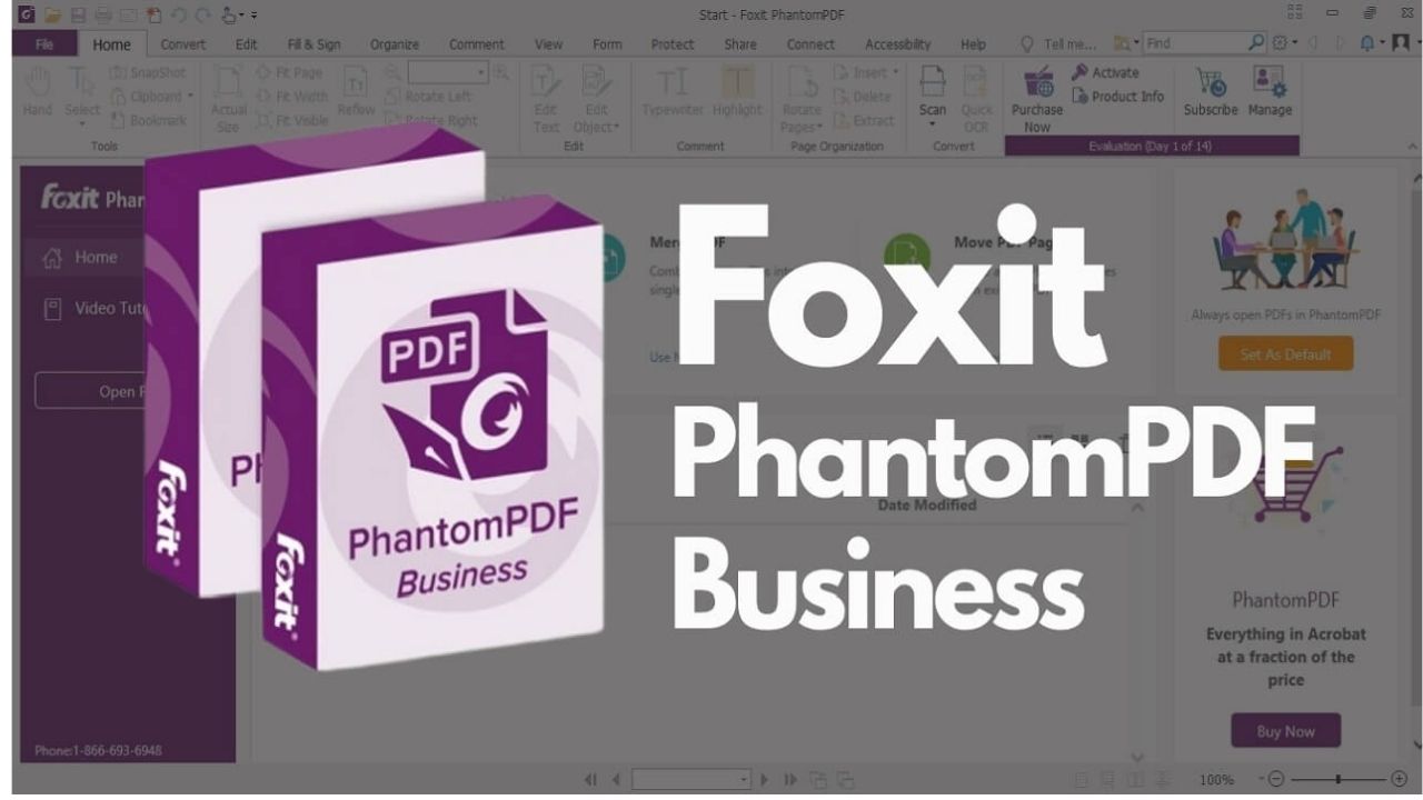 Tính năng của Foxit PhantomPDF Business