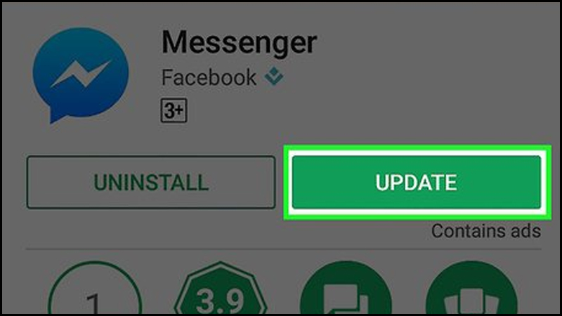 Cập nhật ứng dụng Messenger
