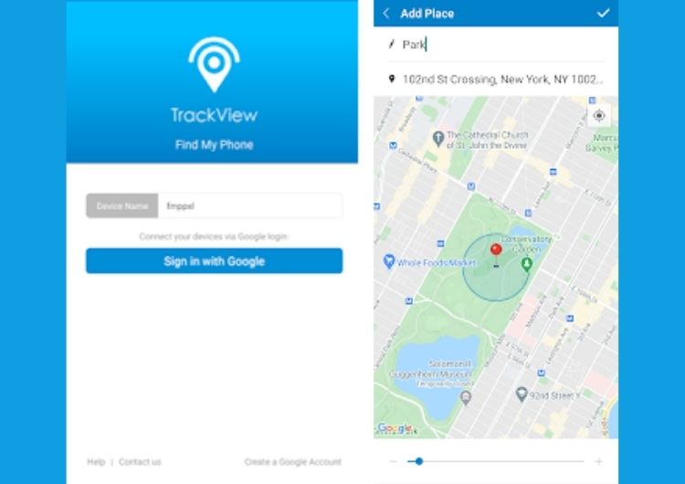 Family Locator and Monitor – TrackView