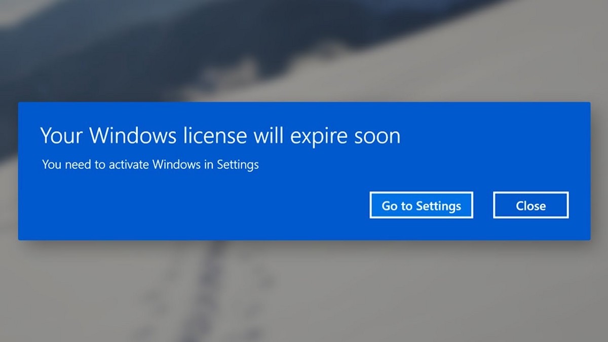 Your Windows license will expire soon là gì ?