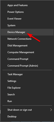Click chọn Device Manager