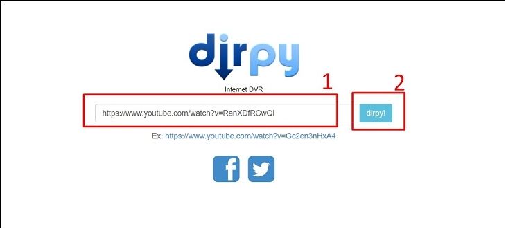 Cách tách nhạc từ video YouTube với Dirpy