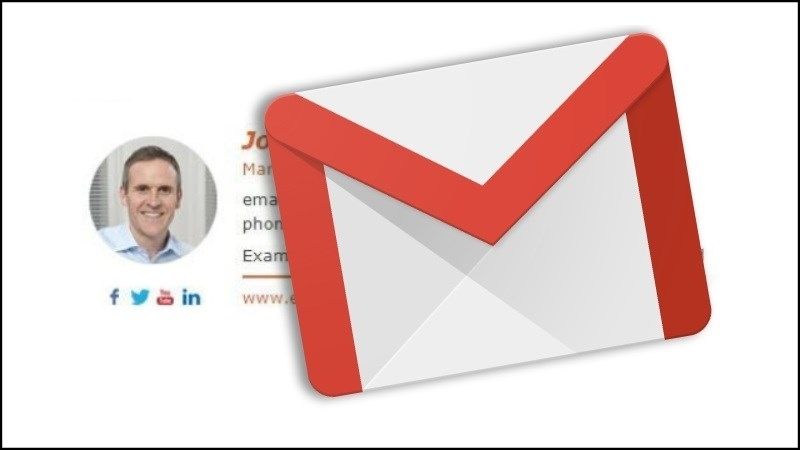 Cách tạo chữ ký trong gmail thủ công chuyên nghiệp