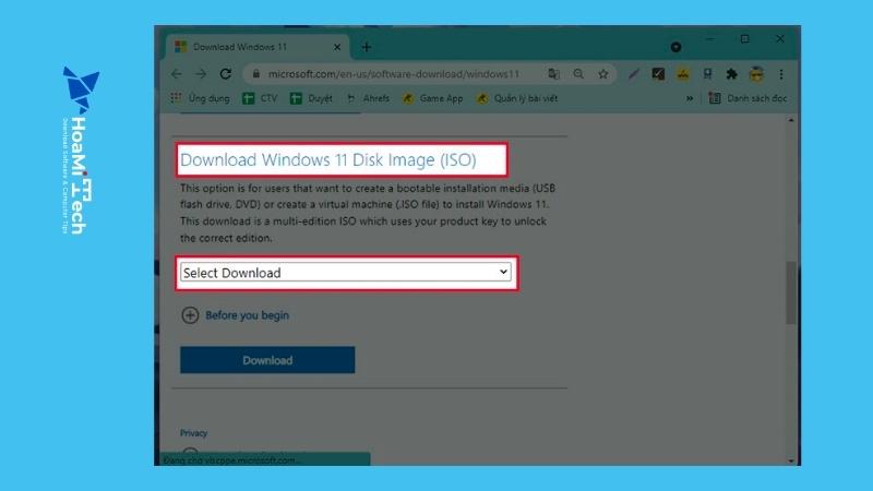 Download Windows 11 Disk Image (ISO)