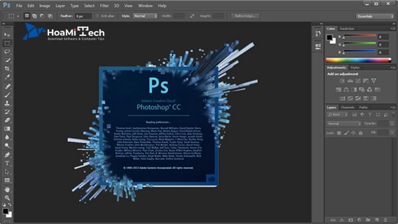 Các tính năng nổi bật của Photoshop CC Portable 2014