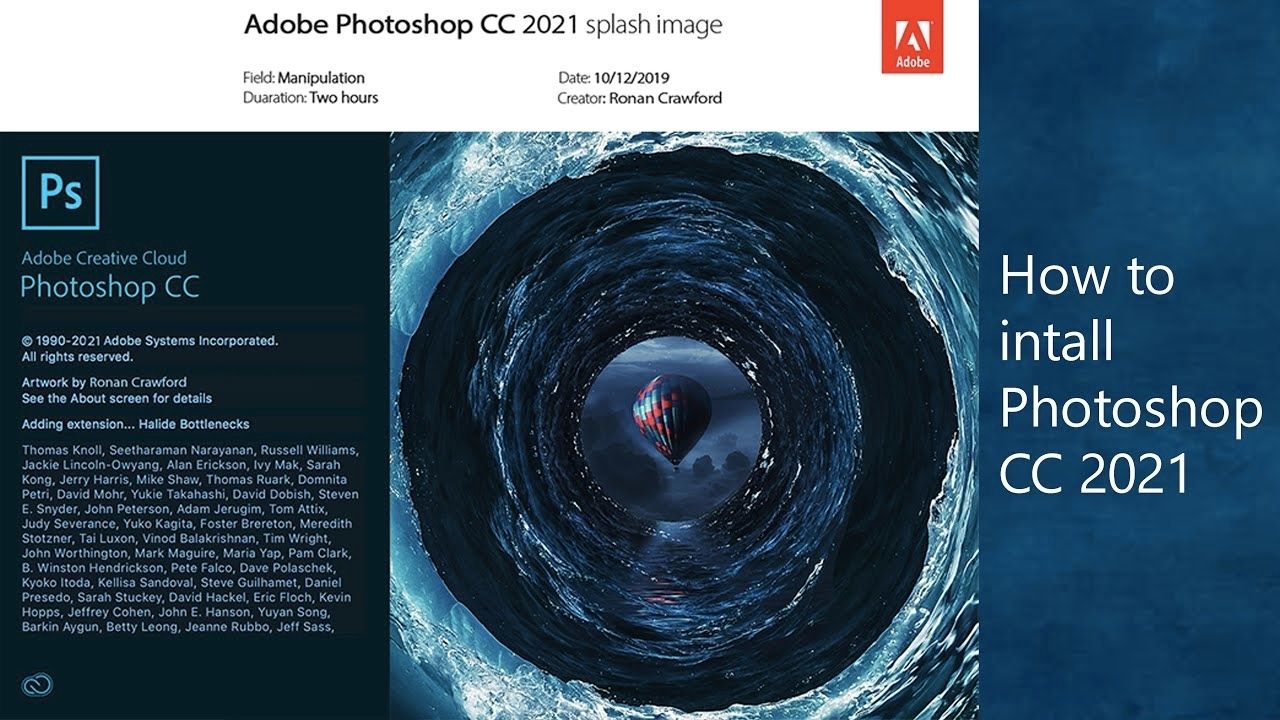 Giới thiệu về Adobe Photoshop CC 2021