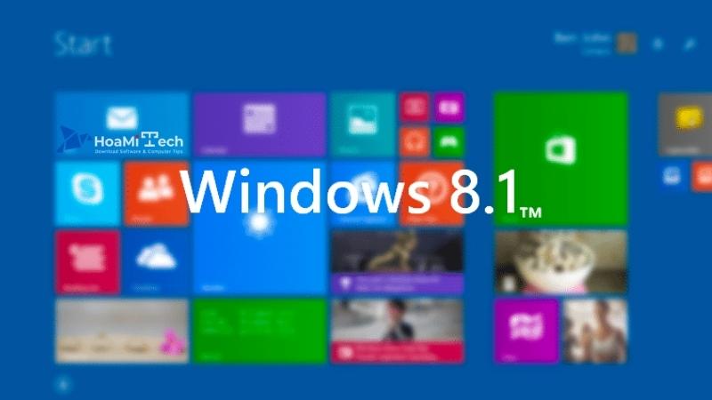 Các phiên bản Windows 8.1
