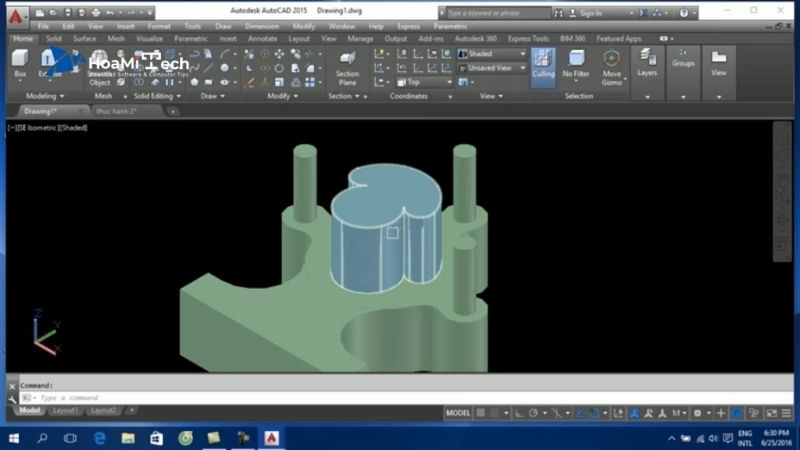Học AutoCAD 3D cơ bản