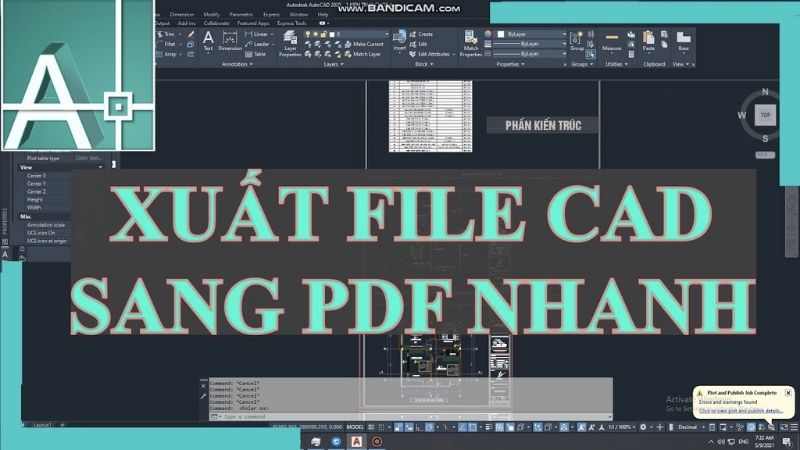 Vì sao nên chuyển CAD sang PDF?