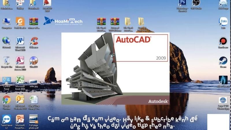 Yêu cầu cấu hình cài đặt AutoCAD 2009