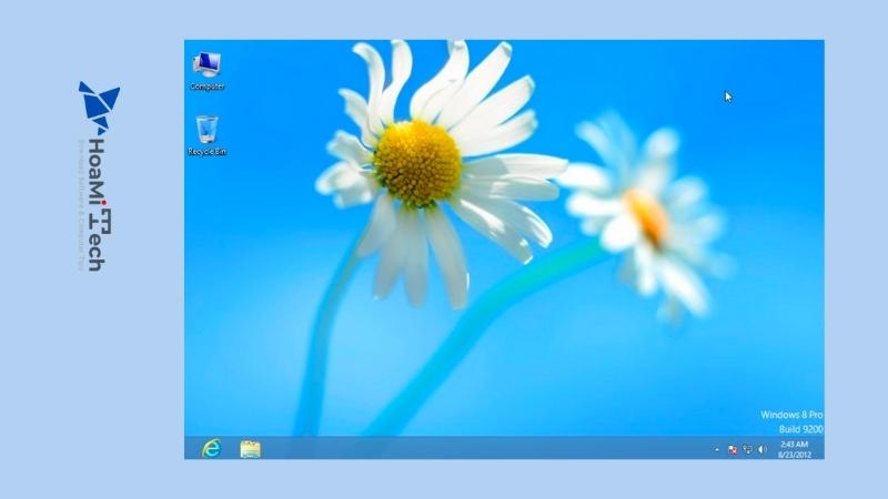 Màn hình Desktop của Windows 8